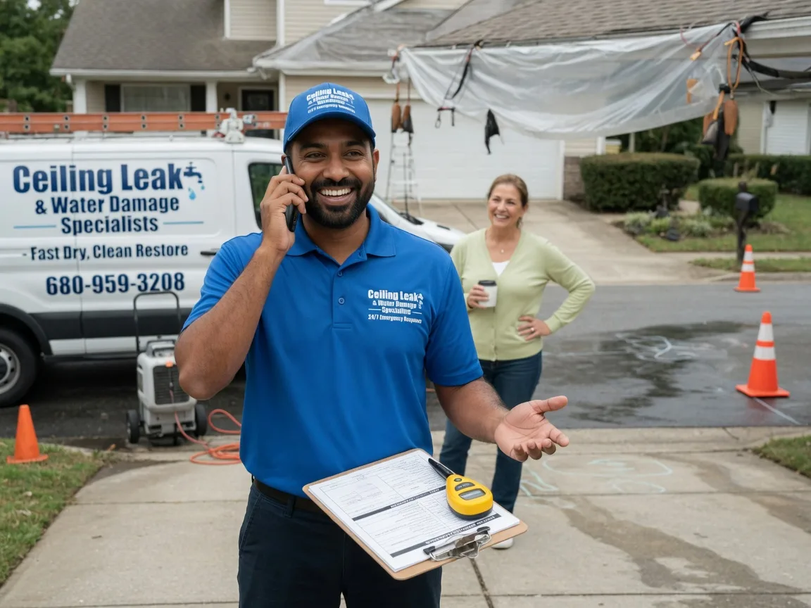 Ceiling Leak Cleanup Waymart, PA FAQs